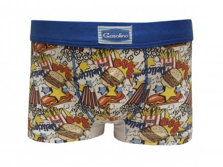 Gasolino boxerky chlapecké komiks 3194 modré